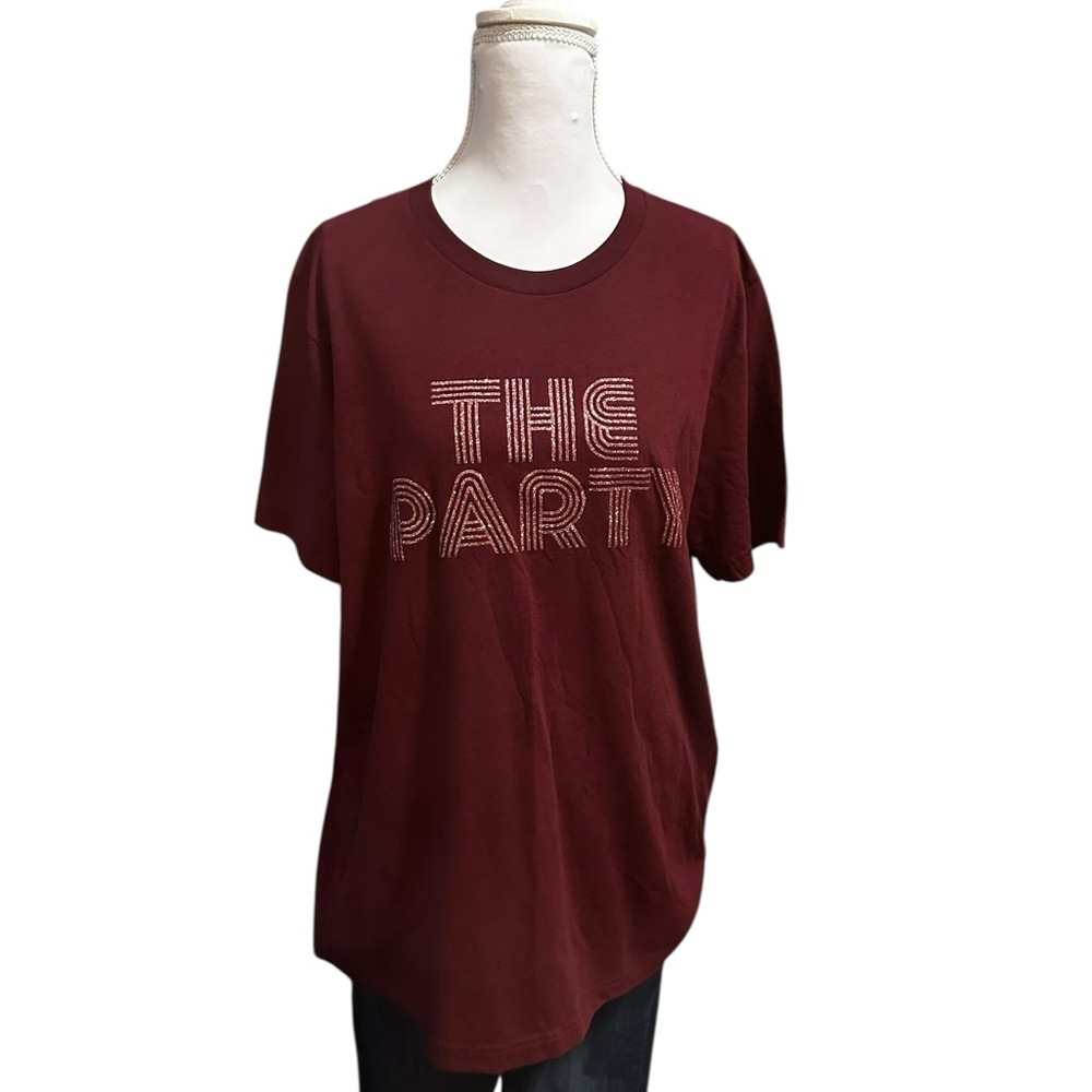 The Party Glitter Graphic Tshirt size XL - Picture 1 of 6
